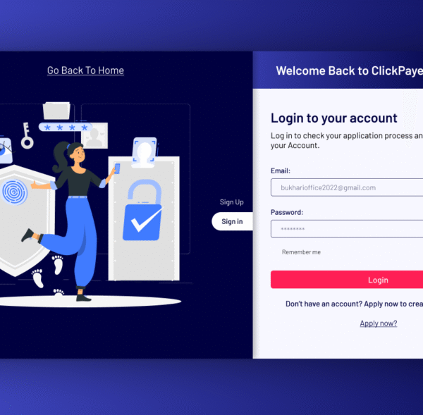 ClickPayer - Login Page ClickPayer - Login Page