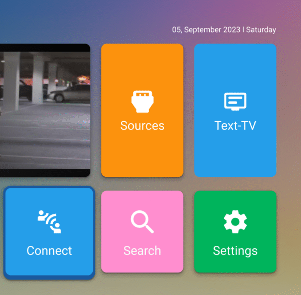 Doro TV-Dashboard