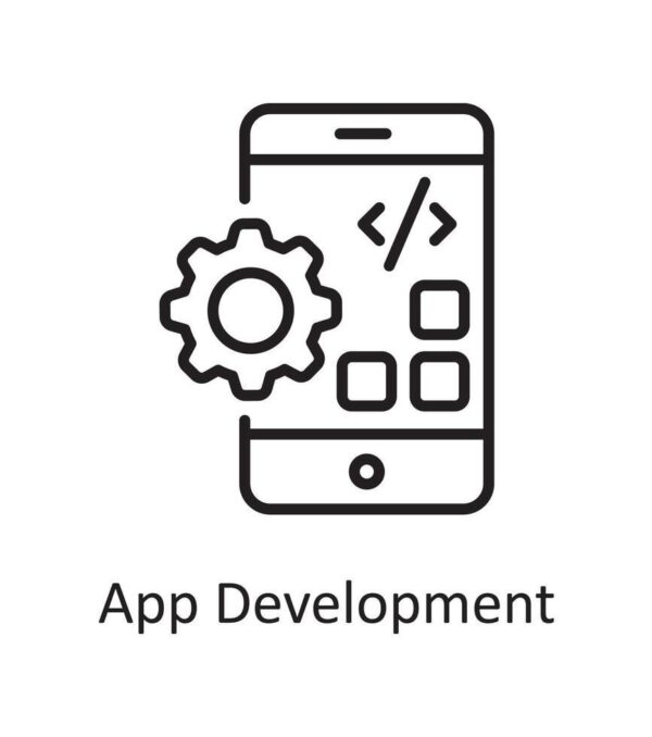 app-development-outline-icon-design-illustration-design-and-development-symbol-on-white-background-eps-10-file-vector