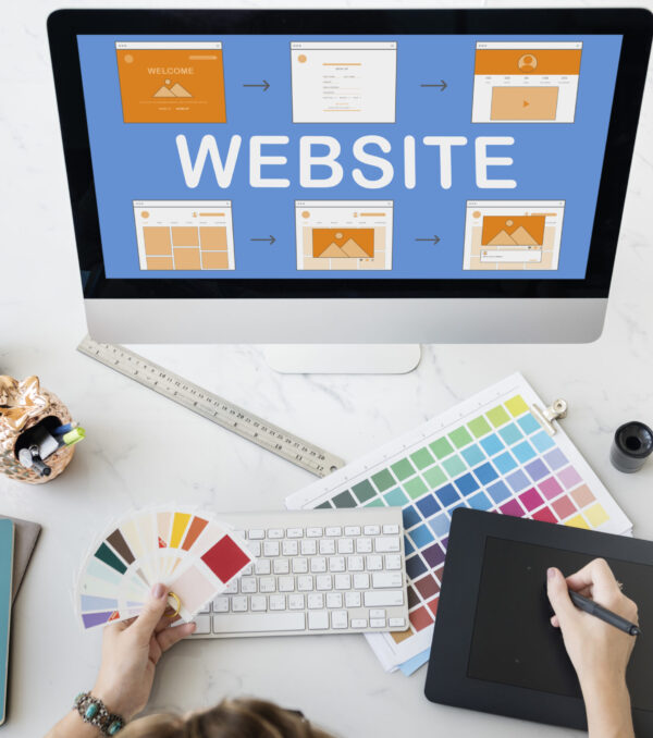 web-template-website-design-concept