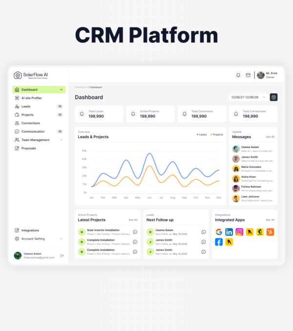 Services - CRM Platform
